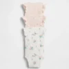 Les premiers coups de cœur de bébé : Bodys à volants en maille fine (lot de 3)