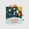 Livre d'activités souple et froissé « Little Rocket Finds Home »