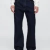 Loose Jeans bootcut ample