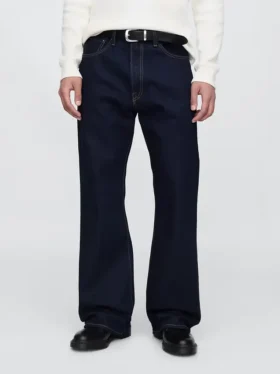 Loose Jeans bootcut ample