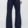 Loose Jeans bootcut ample