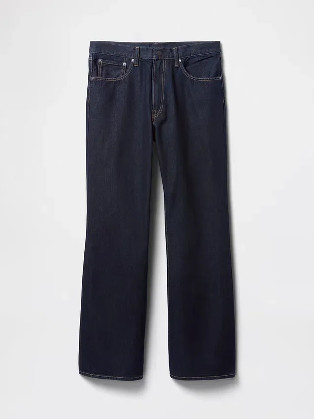 Loose Jeans bootcut ample
