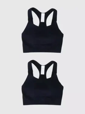 Lot de 2 brassières de sport de maternité sans coutures Ingrid and Isabel Basics