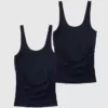 Lot de 2 caracos de maternité sans coutures avec soutien du ventre Ingrid and Isabel Basics