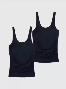 Lot de 2 caracos de maternité sans coutures avec soutien du ventre Ingrid and Isabel Basics