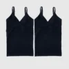 Lot de 2 caracos de maternité sans coutures à encolure croisée Ingrid et Isabel Basics