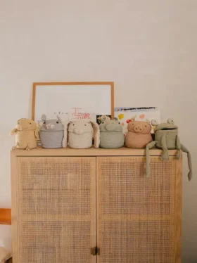Lot de 2 mini-paniers « Fred » et « Henry » de Lorena Canals