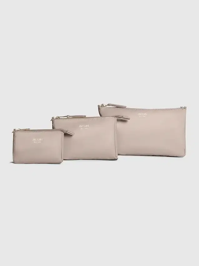 Lot de 3 pochettes Jujube