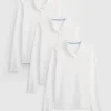 Lot de 3 polos d'uniforme pour enfants