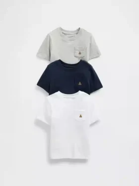 Lot de 3 T-shirts assortis pour Bébé & Enfant