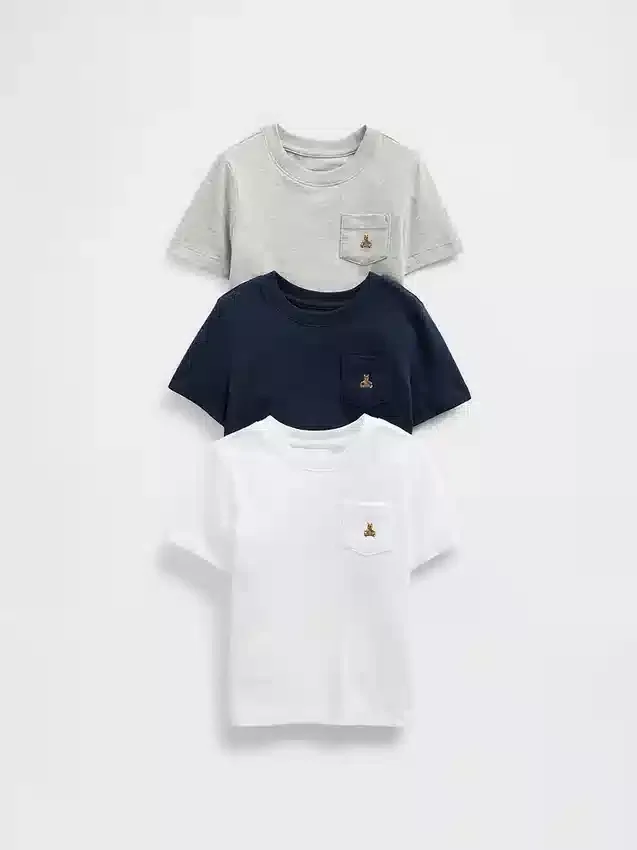 Lot de 3 T-shirts assortis pour Bébé & Enfant