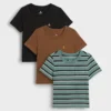 Lot de 3 T-shirts à poche « Mix & Match » pour Bébé & Enfant