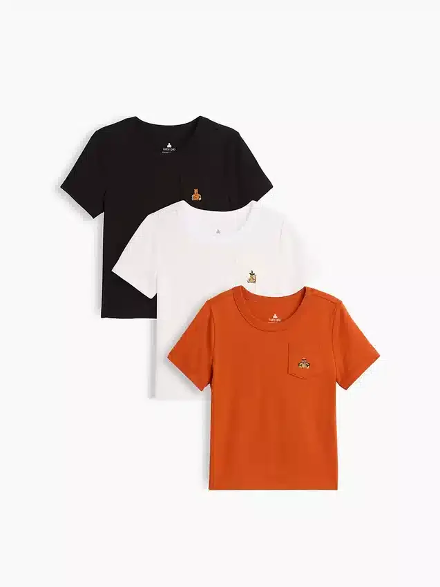 Lot de 3 T-shirts à poche « Mix & Match » pour Bébé & Enfant