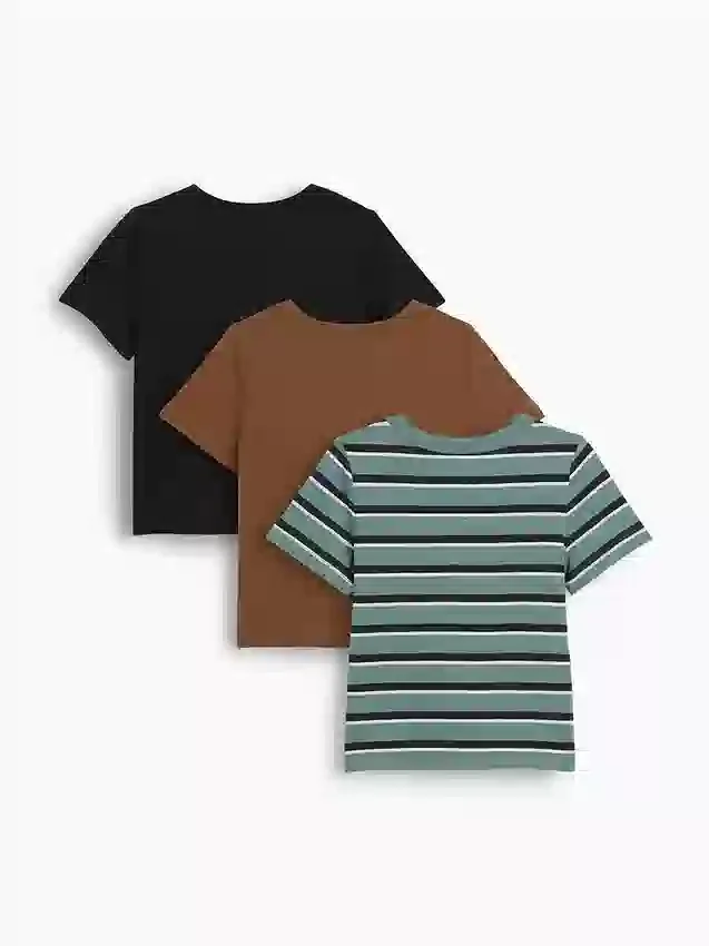 Lot de 3 T-shirts à poche « Mix & Match » pour Bébé & Enfant