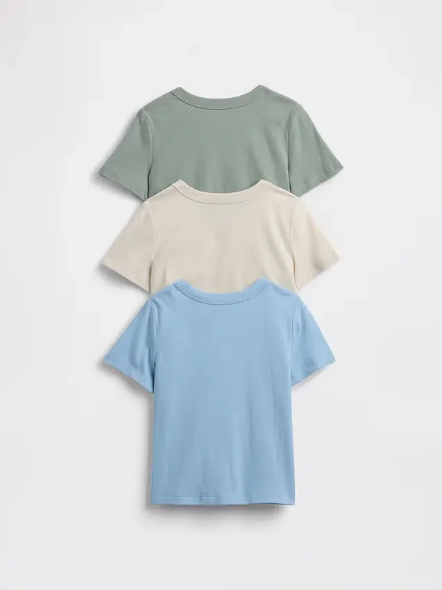 Lot de 3 T-shirts à poche « Mix & Match » pour Bébé & Enfant
