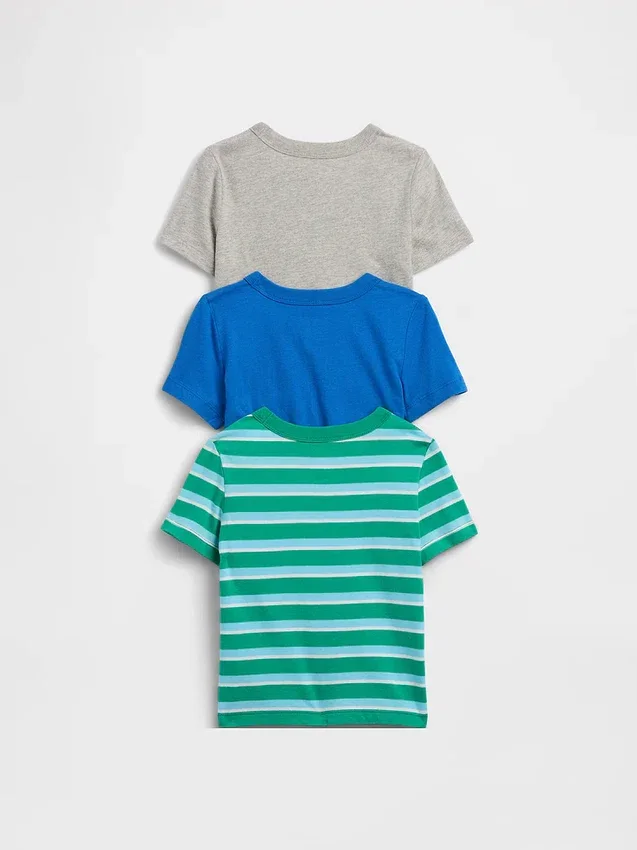 Lot de 3 T-shirts à poche « Mix & Match » pour Bébé & Enfant