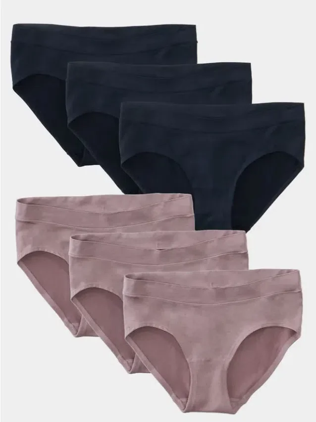 Lot de 6 sous-vêtements Ingrid et Isabel