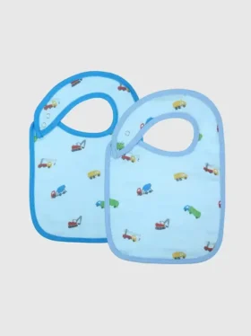 Lot de bavoirs Bamboo Little Trucks