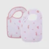 Lot de bavoirs « Petite ballerine » en bambou