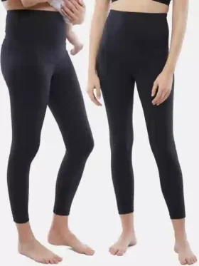 Lot de deux leggings post-partum Ingrid et Isabel
