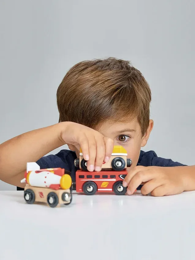 Lot de jouets pour tout-petits « Adventure Trains »