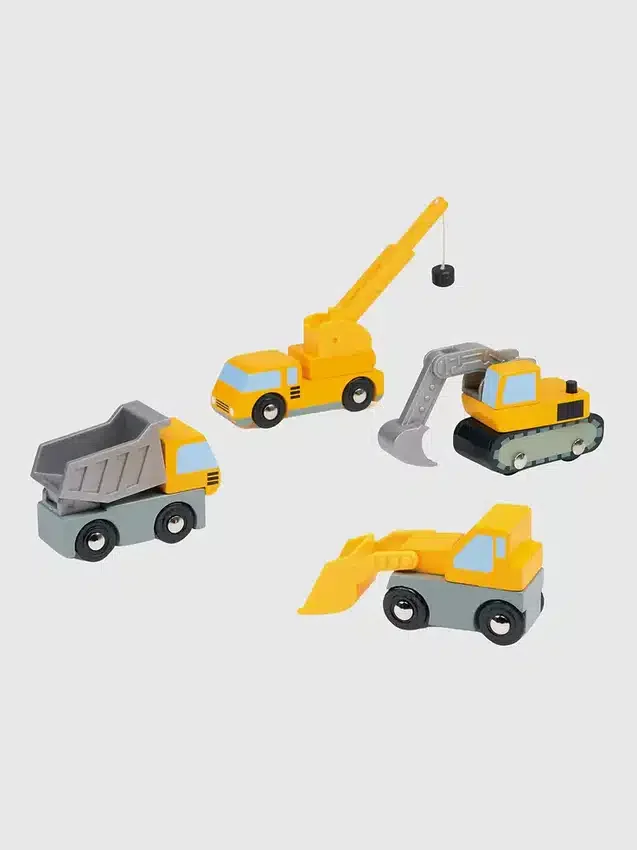 Lot de jouets « Véhicules de chantier » pour tout-petits