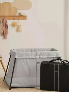 Lot lit de voyage Babybjorn Light et drap-housse