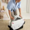 Lot lit de voyage Babybjorn Light et drap-housse