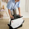 Lot lit de voyage Babybjorn Light et drap-housse