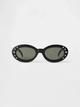 Lunettes de soleil ovales rétro pour enfants