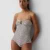 Maillot de bain bandeau convertible