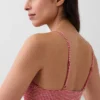 Maillot de bain à encolure dégagée