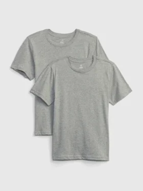 Maillot de corps en coton bio pour enfants (lot de 2)