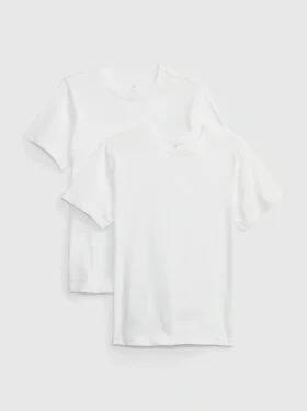 Maillot de corps en coton bio pour enfants (lot de 2)