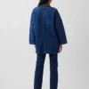 Manteau de voiture oversize en denim