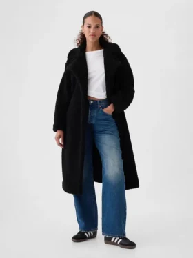 Manteau en sherpa