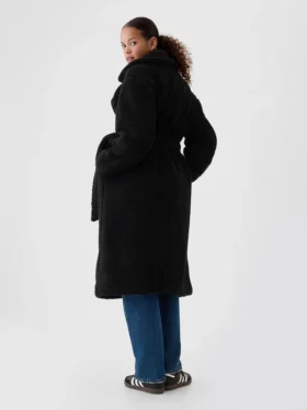 Manteau en sherpa