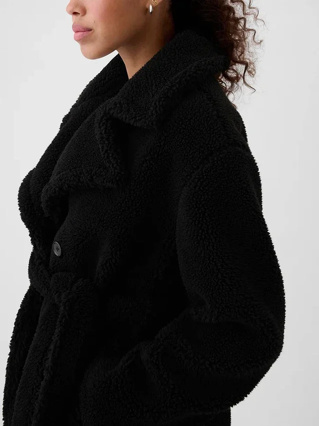 Manteau en sherpa