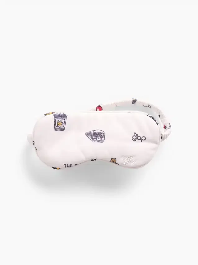 Masque de sommeil pour enfants en tissu recyclé avec Gap Logo