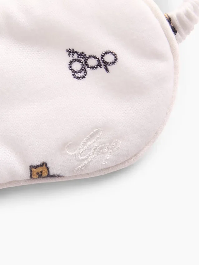 Masque de sommeil pour enfants en tissu recyclé avec Gap Logo