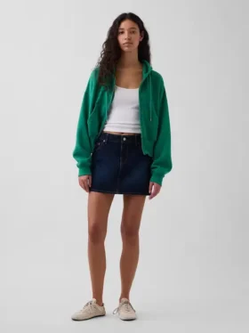 Mini-jupe en jean
