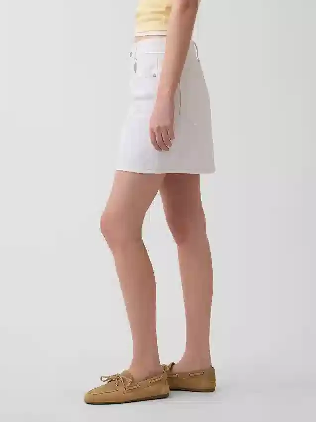 Mini-jupe en jean