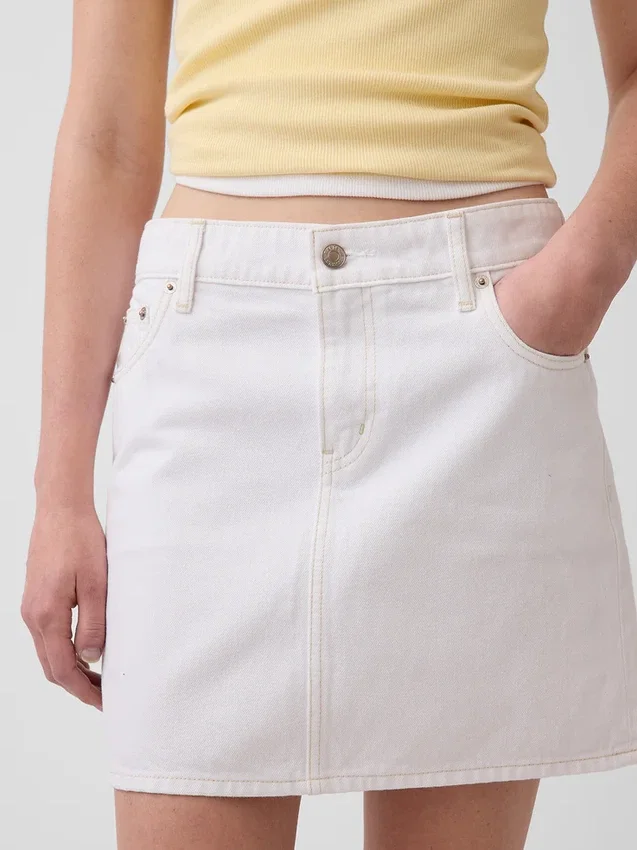 Mini-jupe en jean