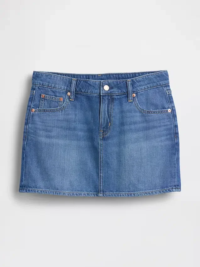 Mini-jupe en jean