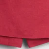 Mini-jupe-short en mélange de lin