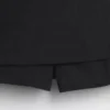 Mini-jupe-short en mélange de lin