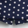 Mini-jupe-short en mélange de lin