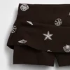 Mini-jupe-short en mélange de lin