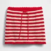 Mini-jupe-short facile à enfiler en crochet 100 % coton