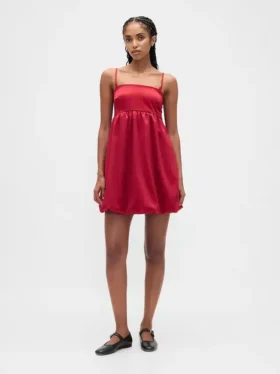 Mini-robe bouffante